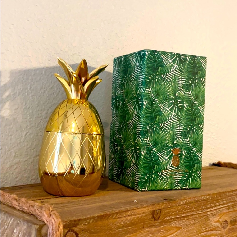 The Pineapple Co. 🍍 Cocktail Gold Tumbler